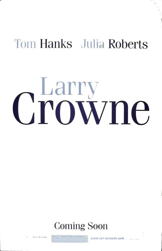 larry crowne movie poster. Showest is a Movie Theater