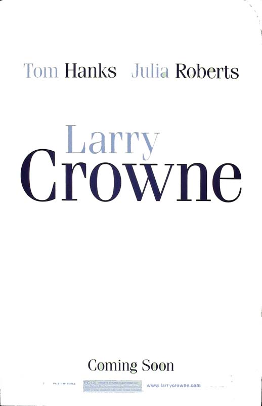 Showest is a Movie Theater larry crowne movie poster. Showest is a Movie Theater