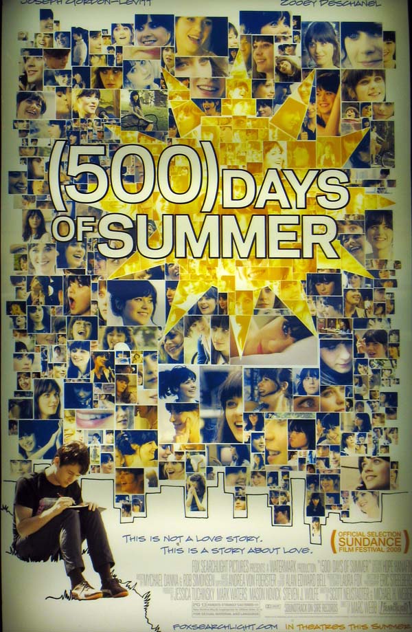 500 Days Of Summer Movie Poster. Showest 2008 Movie Posters